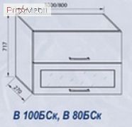 В 80БСк Кухня Адель Світ Меблів