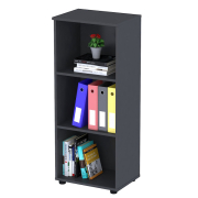 Стелаж відкритий Open Office NT3-50 антрацит Loft Design