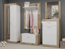 Прихожая Палермо белая Сокме