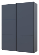 Шафа-купе G-Caiser 160 графіт / графіт 2 ДСП / 3 частини Doros