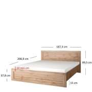 Кровать 180 Mortiz Mebel Bos