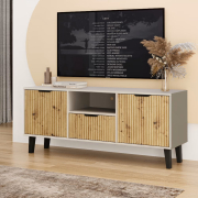ТВ тумба 2D1S Borg Duo кашемір / дуб артізан Mebel Bos