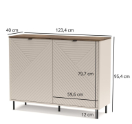 Комод 2D Evo Mebel Bos