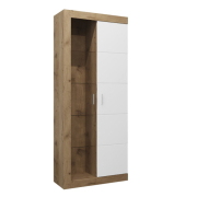 Вітрина висока 2Д Палермо біла Сокме