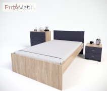 Ліжко Х-12 X-Скаут графіт Санті