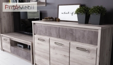 ТВ тумба 1D1S/125 Jazz Mebel Bos