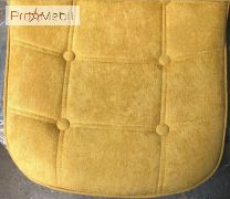 Стілець Alex XXL Шеніл жовтий G-100 Onder Mebli