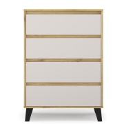 Комод 4S/70 Borg дуб артізан / кашемір Mebel Bos