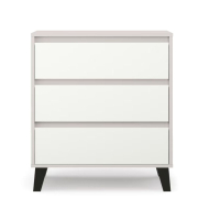 Комод 3S/70 Borg кашемір / білий Mebel Bos