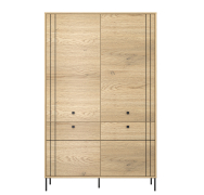 Шафа висока 4D Cross Line Mebel Bos