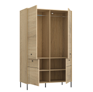 Шафа висока 4D Cross Line Mebel Bos