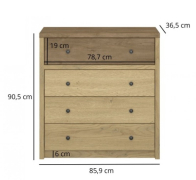 Комод 4S Denzel Mebel Bos