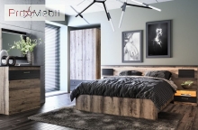 Кровать с мягким изголовьем и подъемным механизмом 160 Jagger Mebel Bos