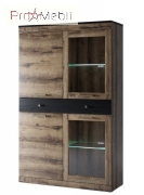 Вітрина 2D2W1S Jagger Mebel Bos