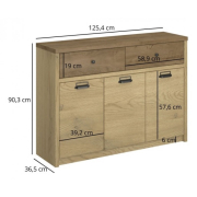 Комод 3D2S Denzel Mebel Bos