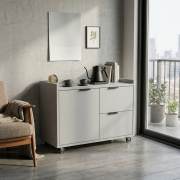 Тумба мобільна WS-2S-1D Work Space попелястий Loft Design