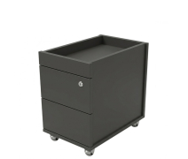 Тумба мобільна WS-332 Work Space антрацит Loft Design