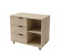 Тумба мобільна WS-3S Work Space дуб сонома Loft Design