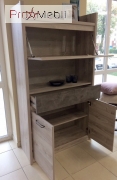 Витрина 2D1W1S Jazz Mebel Bos