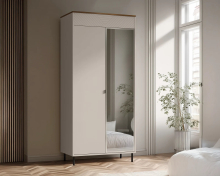 Шафа з дзеркалом 2D/40 Evo Mebel Bos