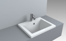 Умивальник Tina 500 Matt Fancy Marble