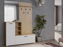 Прихожая Ветланда II сосна античная / белый альпийский ВМК (БРВ)