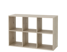 Стелаж Кубіка 1 дуб білий Світ Меблів