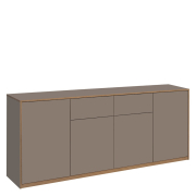Комод 4D2S Complex cubanit grey Mebel Bos
