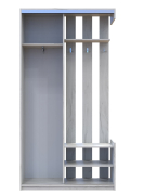 Передпокій City One Door білий дуб Doros