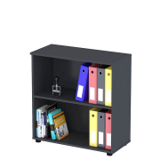 Стелаж відкритий Open Office NT2-80 антрацит Loft Design