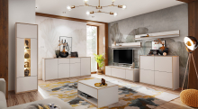 Вітрина висока 1W Complex white Mebel Bos