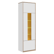 Вітрина висока 1W Complex white Mebel Bos