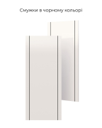 Шкафчик верхний В60 2Д под микроволновку LED (h-920) кухня Полоска Світ Меблів