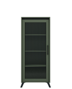 Вітрина REG1W Лаундж зелений димчастий ВМК (БРВ)