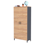 Шкаф офисный LT-900-1900 антрацит Loft Design