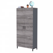 Шкаф офисный LT-900-1900 антрацит Loft Design