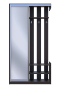 Передпокій City One Door венге Doros