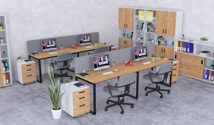 Меблі для робочих просторів Open Office Loft Design