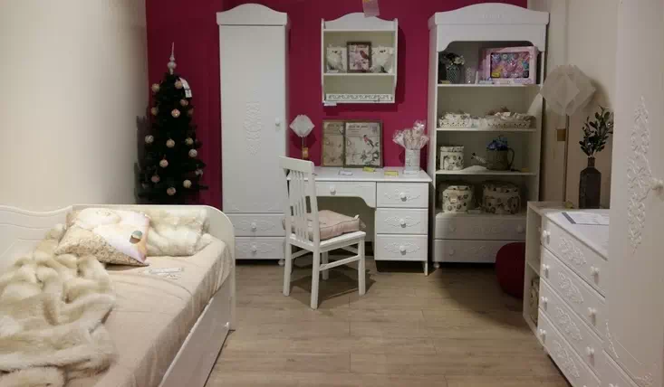 Мебель в детскую белая Белль Санти