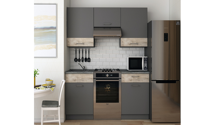 Кухня Лея графит Doros