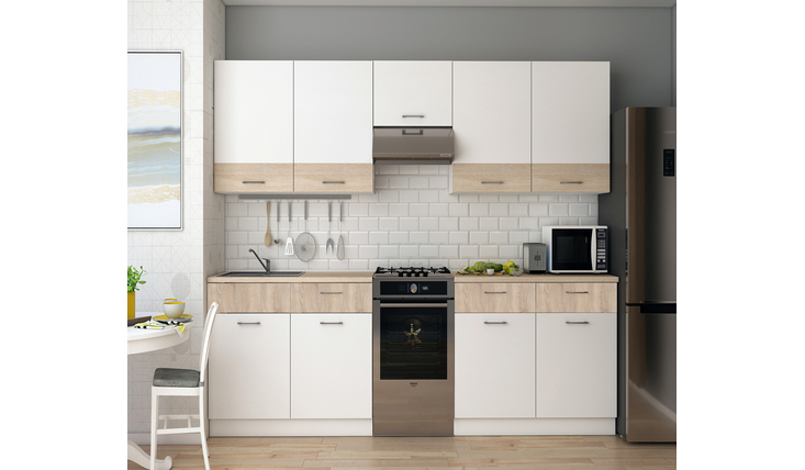 Кухонний гарнітур Лея біла Doros