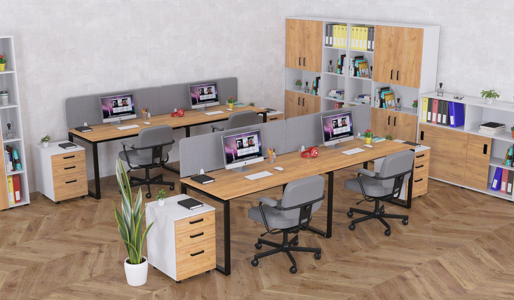 Меблі для ефективного офісу Open Office Loft Design
