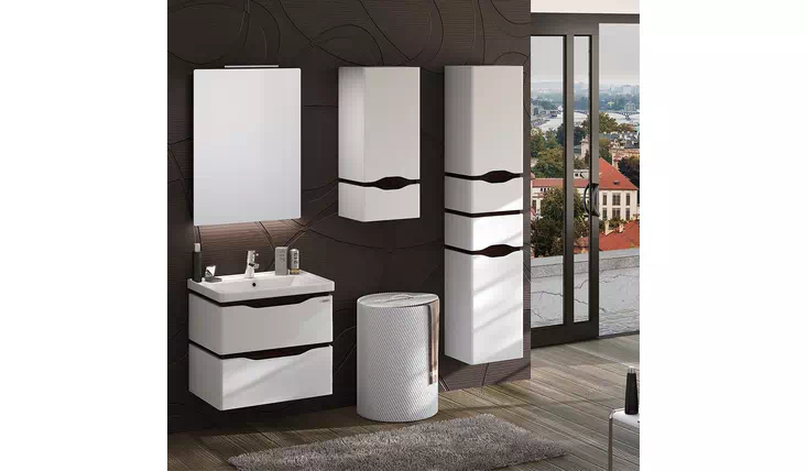 Мебель для ванной Alessa Air венге Sanwerk
