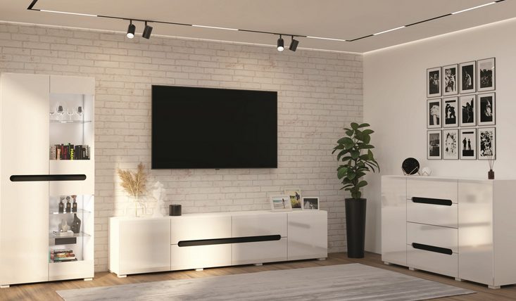 Мебель в гостиную Бьянко Світ Меблів