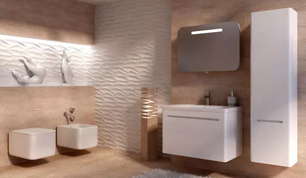 Меблі для ванної Tivoli Ювента в білому кольорі