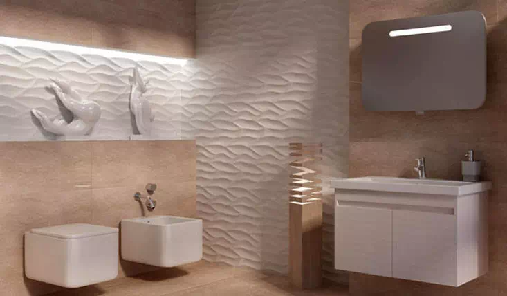 Комплект мебели для ванной Ravenna Ювента в цвете premium white