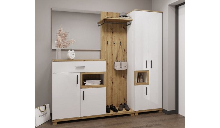 Модульний передпокій Монте дуб артізан Сокме