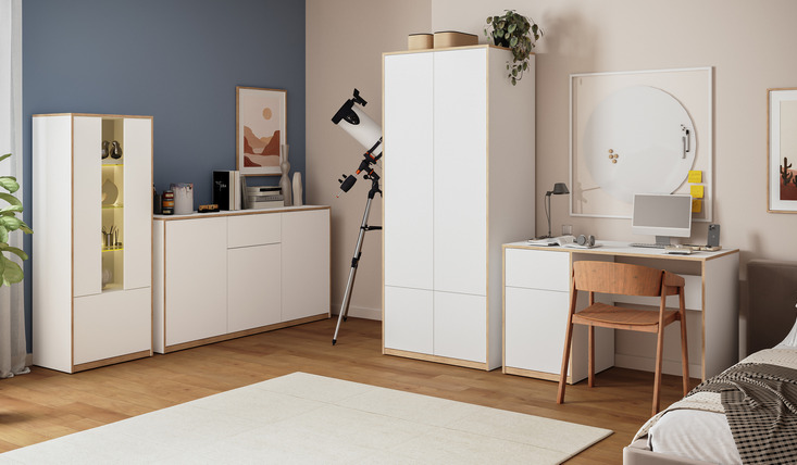 Меблі для дитячої кімнати Complex white Mebel Bos