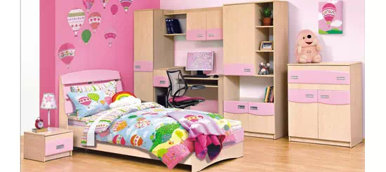 Детская мебель Терри розовая Світ меблів